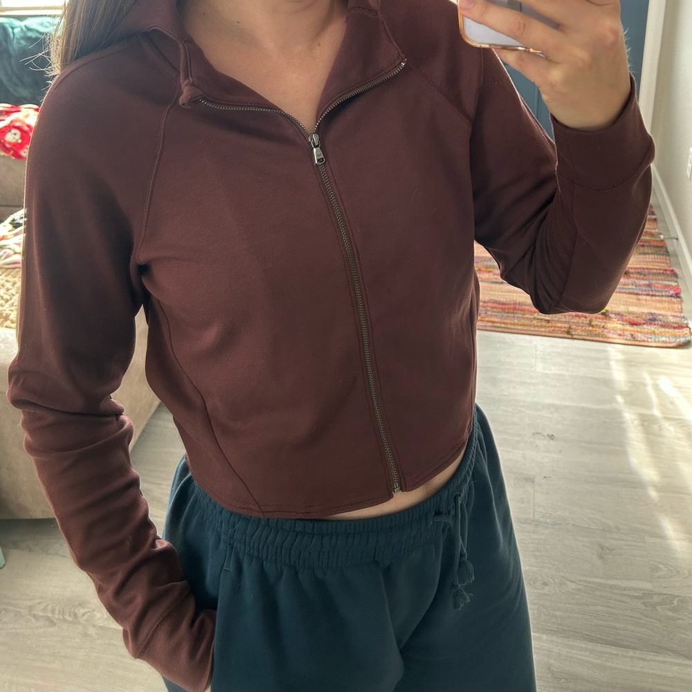 Gilly Hicks cropped hoodie